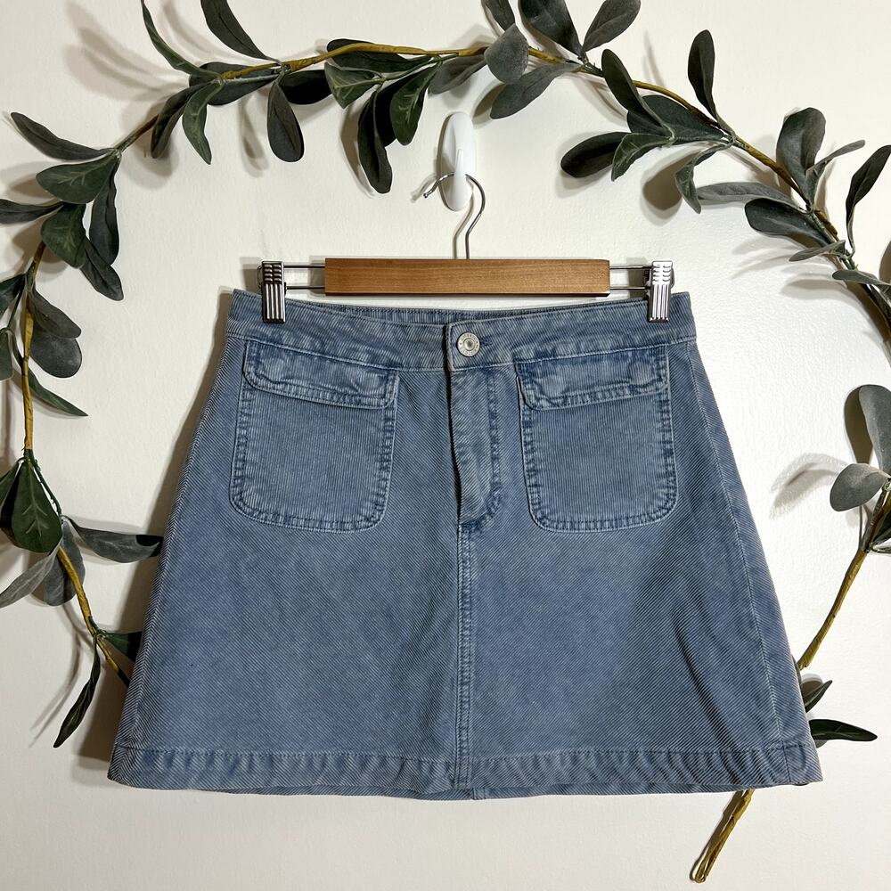American Eagle Blue Skirt LAST CALL